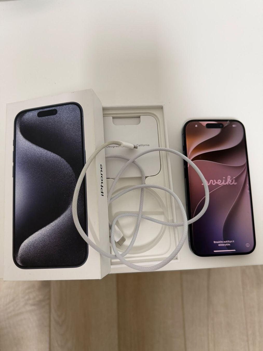 Apple Telefoni cellulari / Smartphones: iphone 15 pro blue titanium 128gb – Usato da Winterthur venduto da ahm_c2xp 2