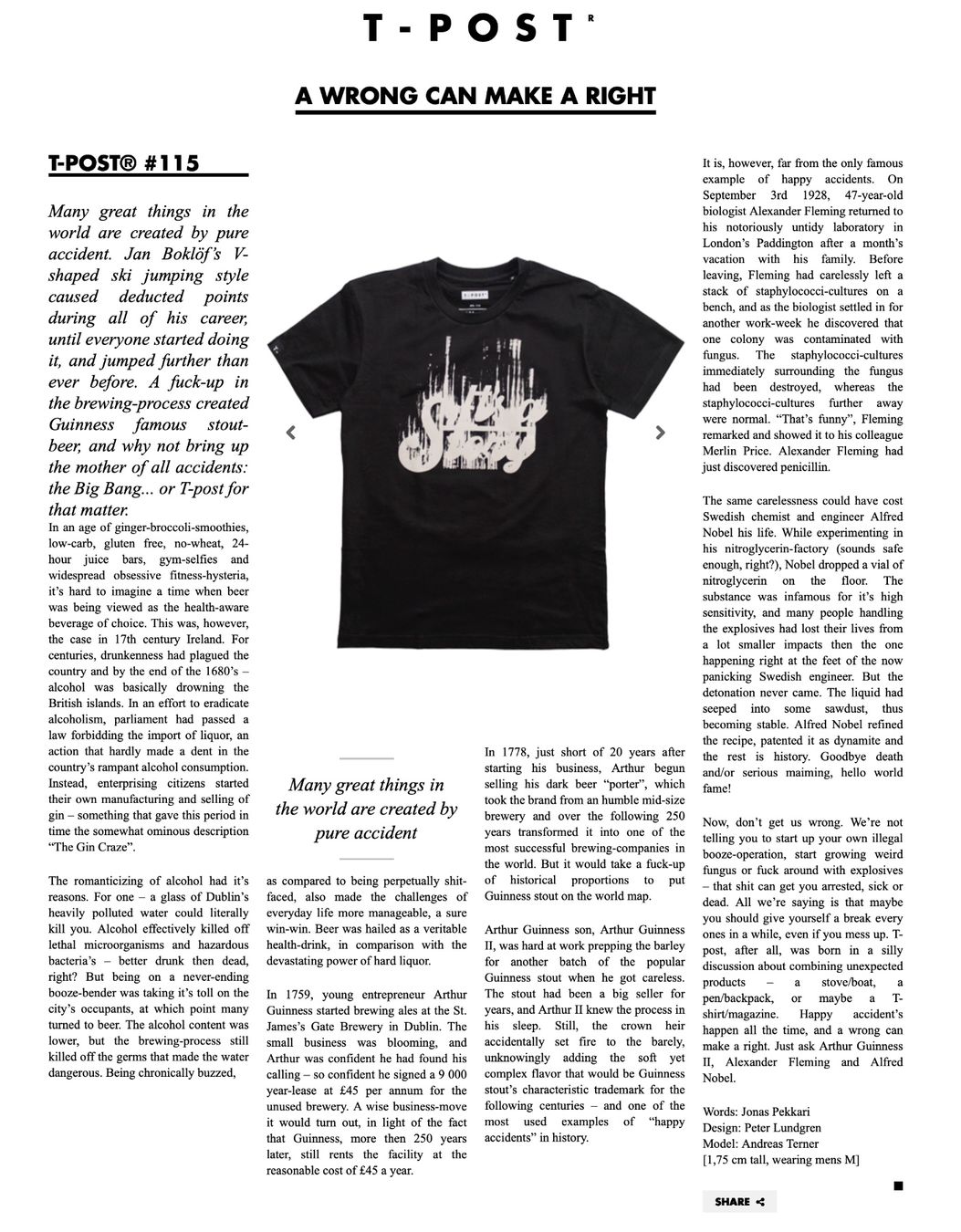T-shirt: T-post.com Special T-Shirts mit Background - Grösse M – Nuovo (secondo la descrizione) da Münsingen venduto da Omasaki