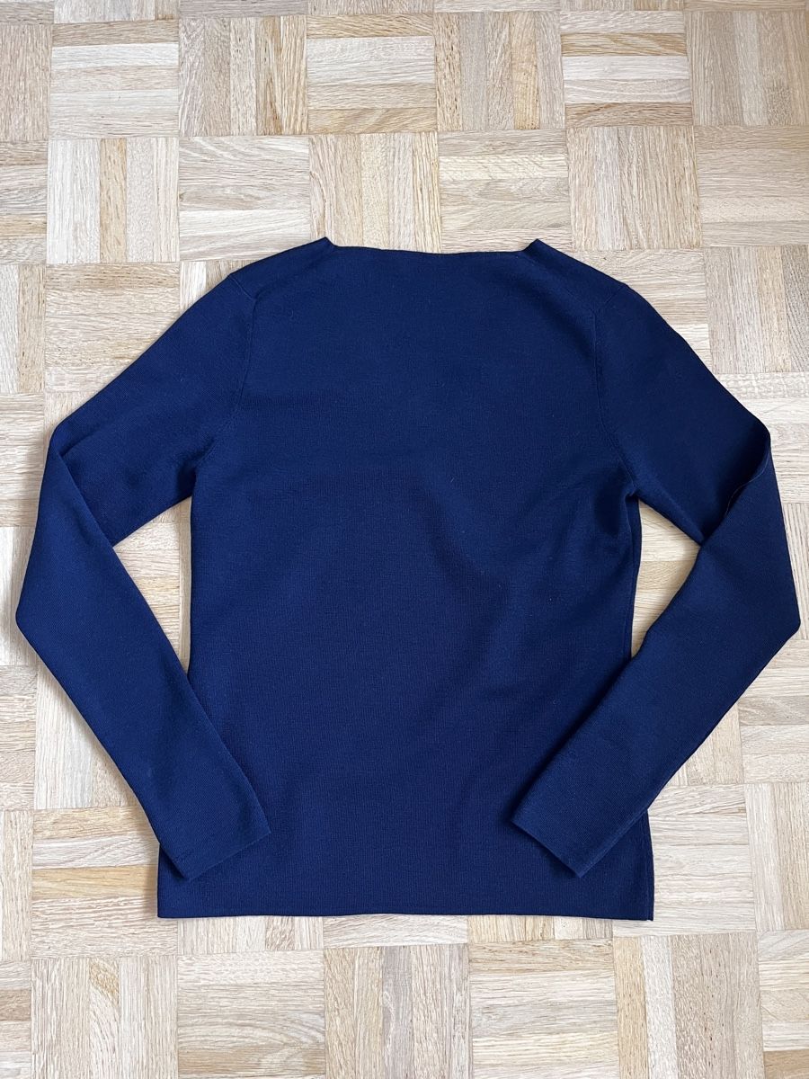 Navyboot Maglioni & Felpe: NAVYBOOT Pullover blau Gr.  M, 100% Merino Wolle – Usato da Zürich venduto da Kleanthy 5