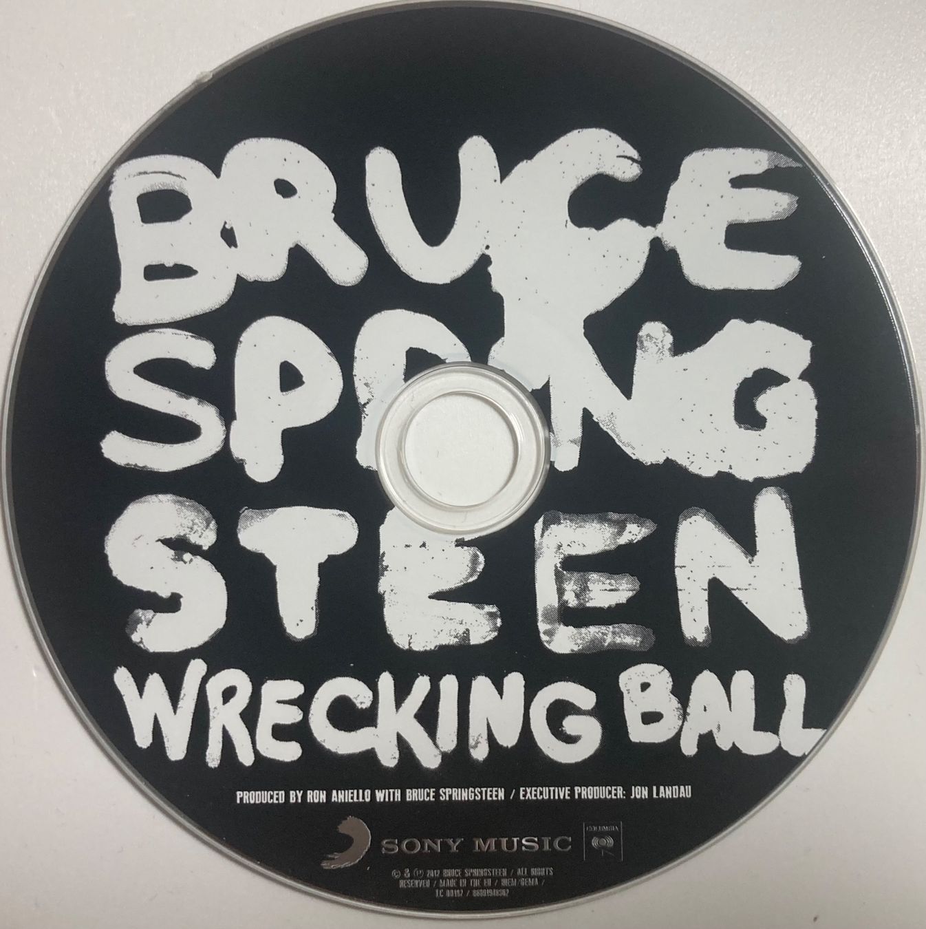 CD: BRUCE SPRINGSTEEN - WRECKING BALL – Usato da Poliez-Pittet venduto da Newtown-Records 2