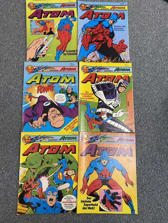 Comic Atom Nr. 1-6 | Kaufen auf Ricardo