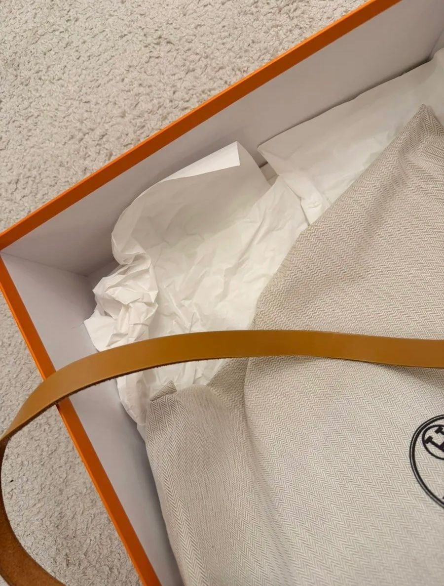 Hermès Taschen für Damen: Hermès "Herbag" Tasche, gelb/braun – Neu (gemäss Beschreibung) aus Triesen von dardaleni 2