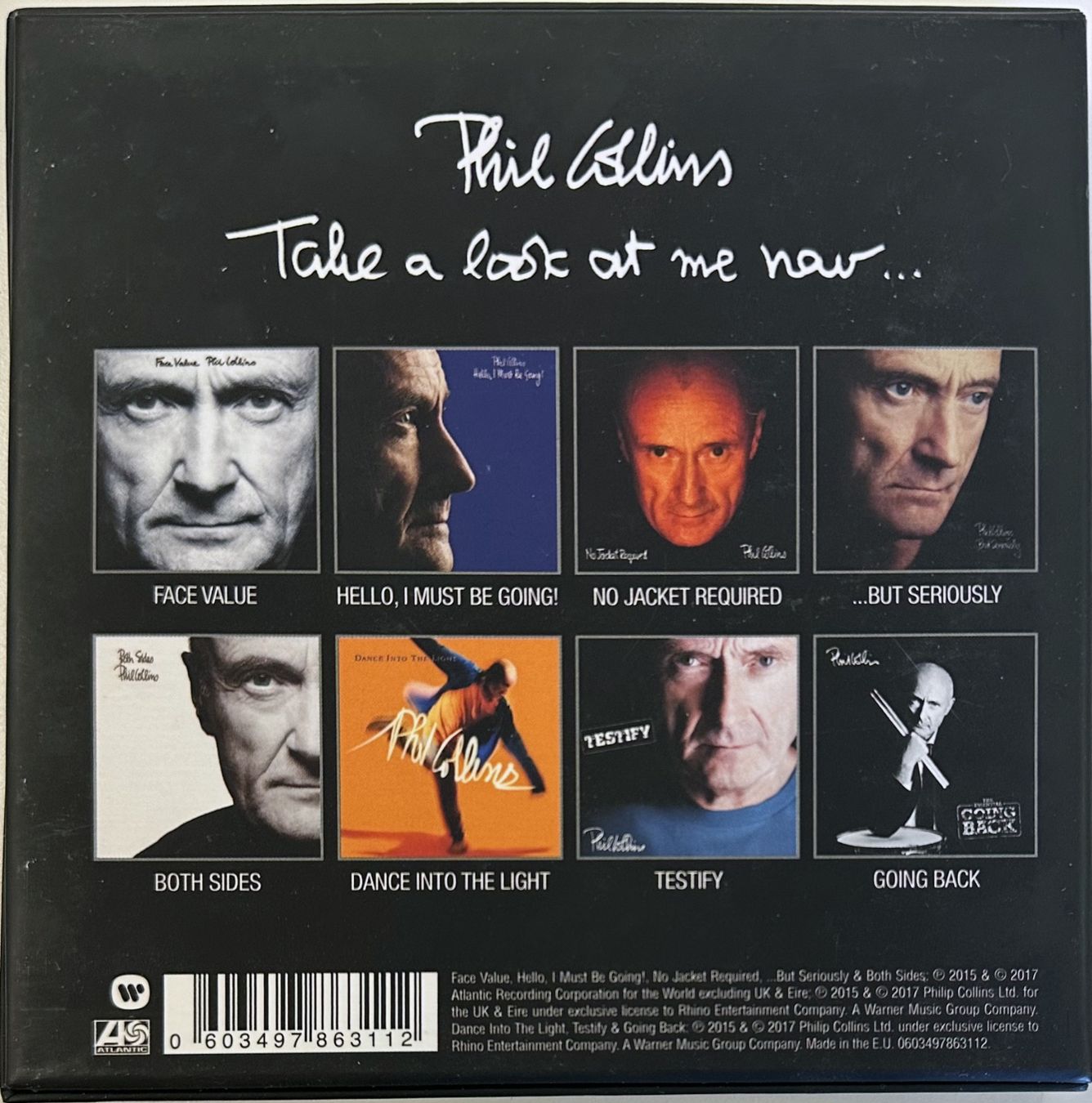 CDs: Phil Collins – Take A Look At Me Now... Box Set – Gebraucht aus Martigny von jereq 1