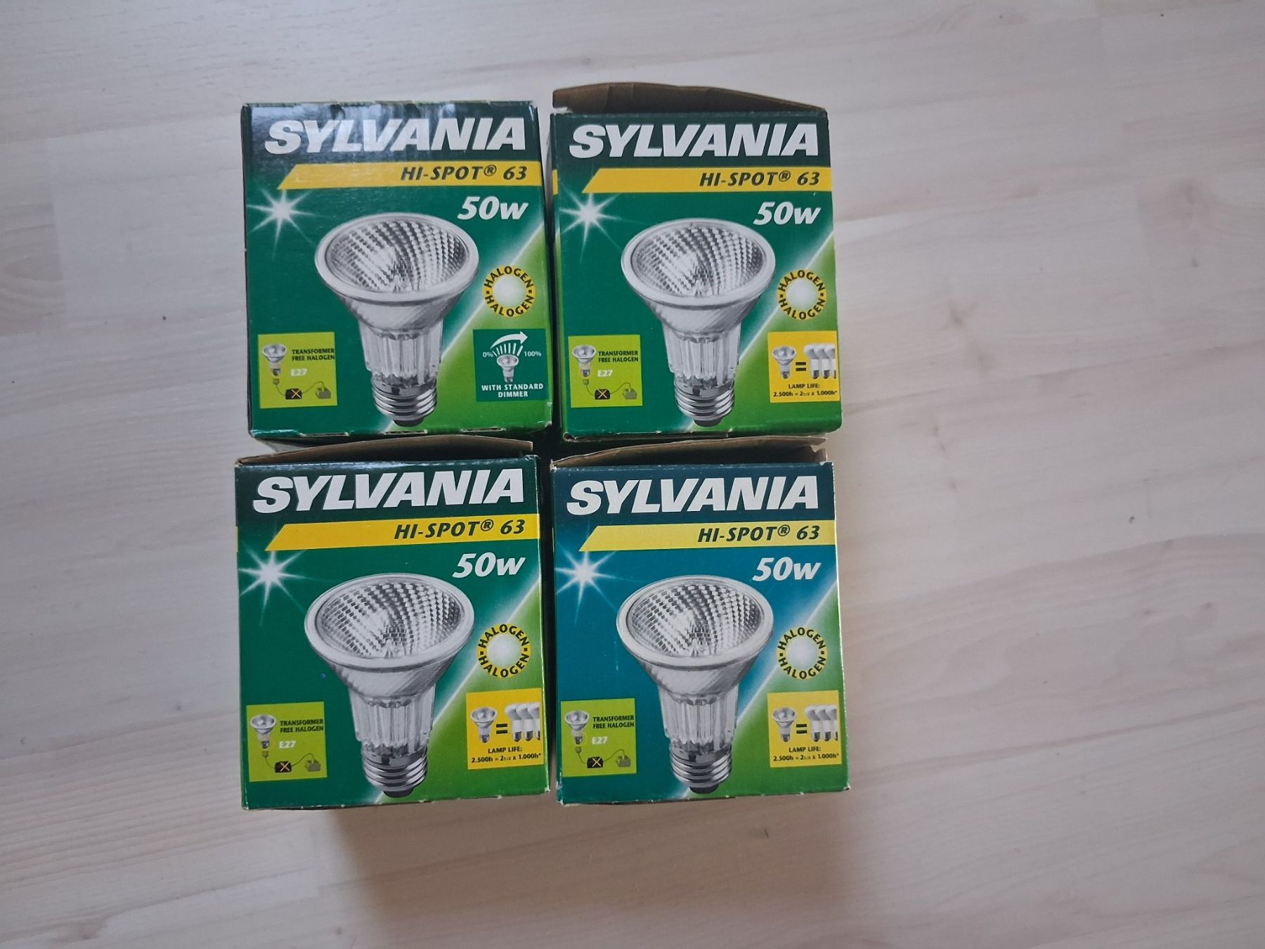 Lampade: 4 X HI- SPOT 63 FLOOD – Nuovo e nell'imballaggio originale da langnau venduto da Santos1411