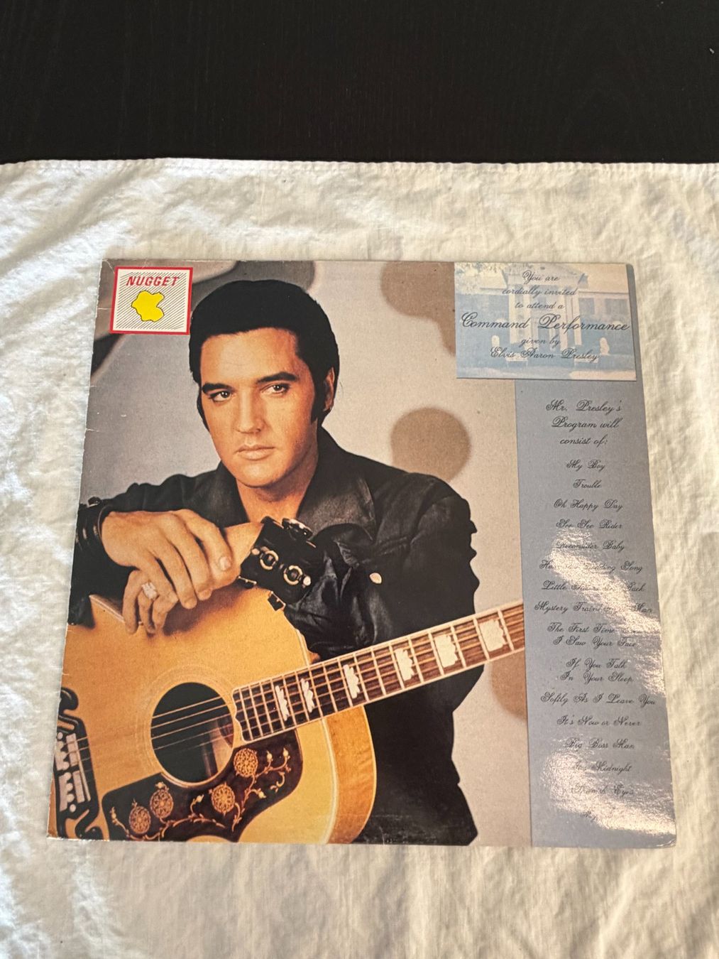 LP Elvis Presley Command Performance Bootleg Nugget-Label (Gebraucht ...