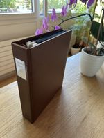 Luxus Ringbinder wattiert mit 30 Einlageblätter für Briefe u