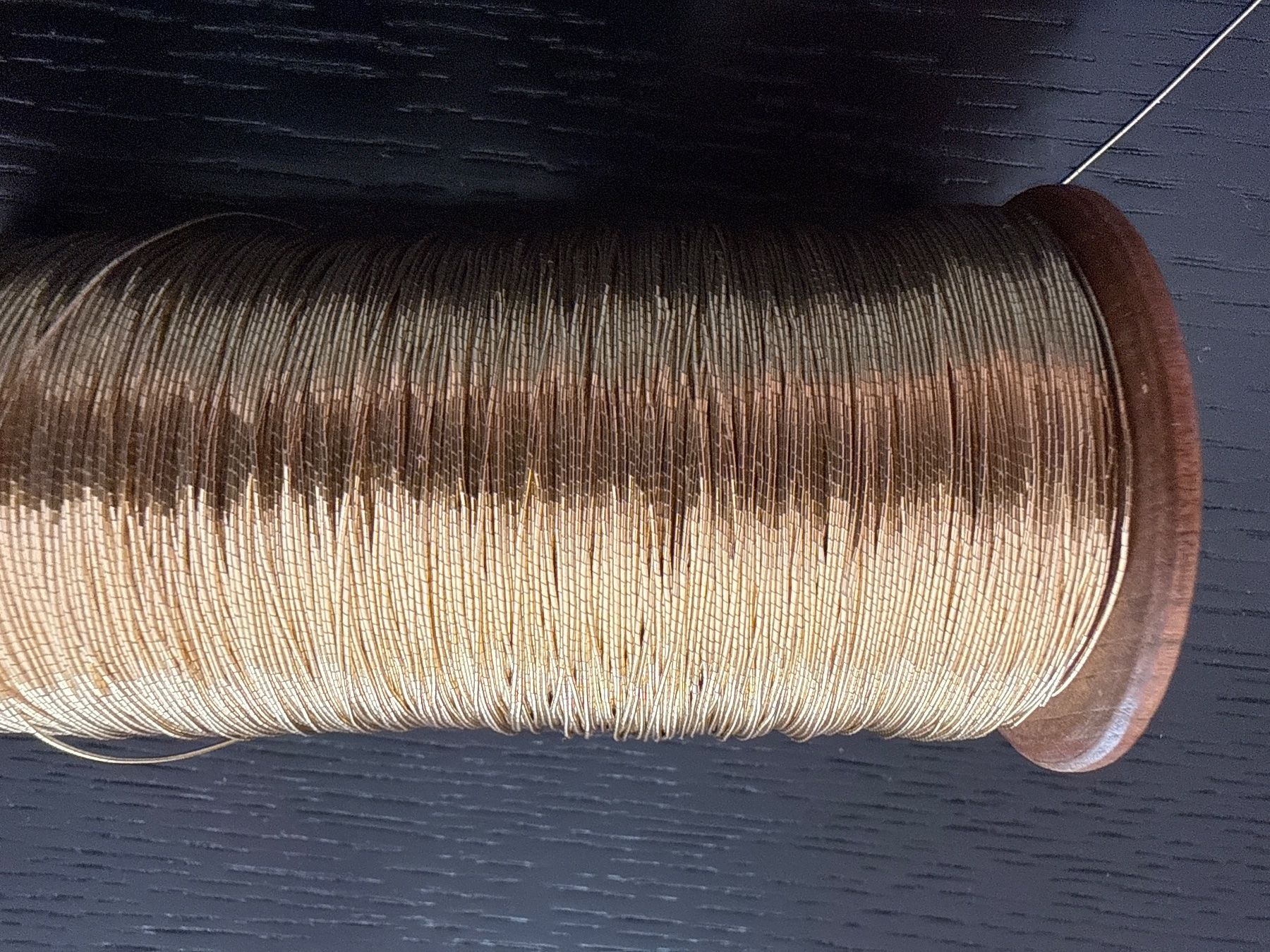 Telai per tessitura: Webstuhl Material Goldfaden – Usato da Bern venduto da Khadi61 2