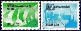 ITALIEN FIERA INTERNAT. DI MILANO 1972 GESTEMPELT - D1430