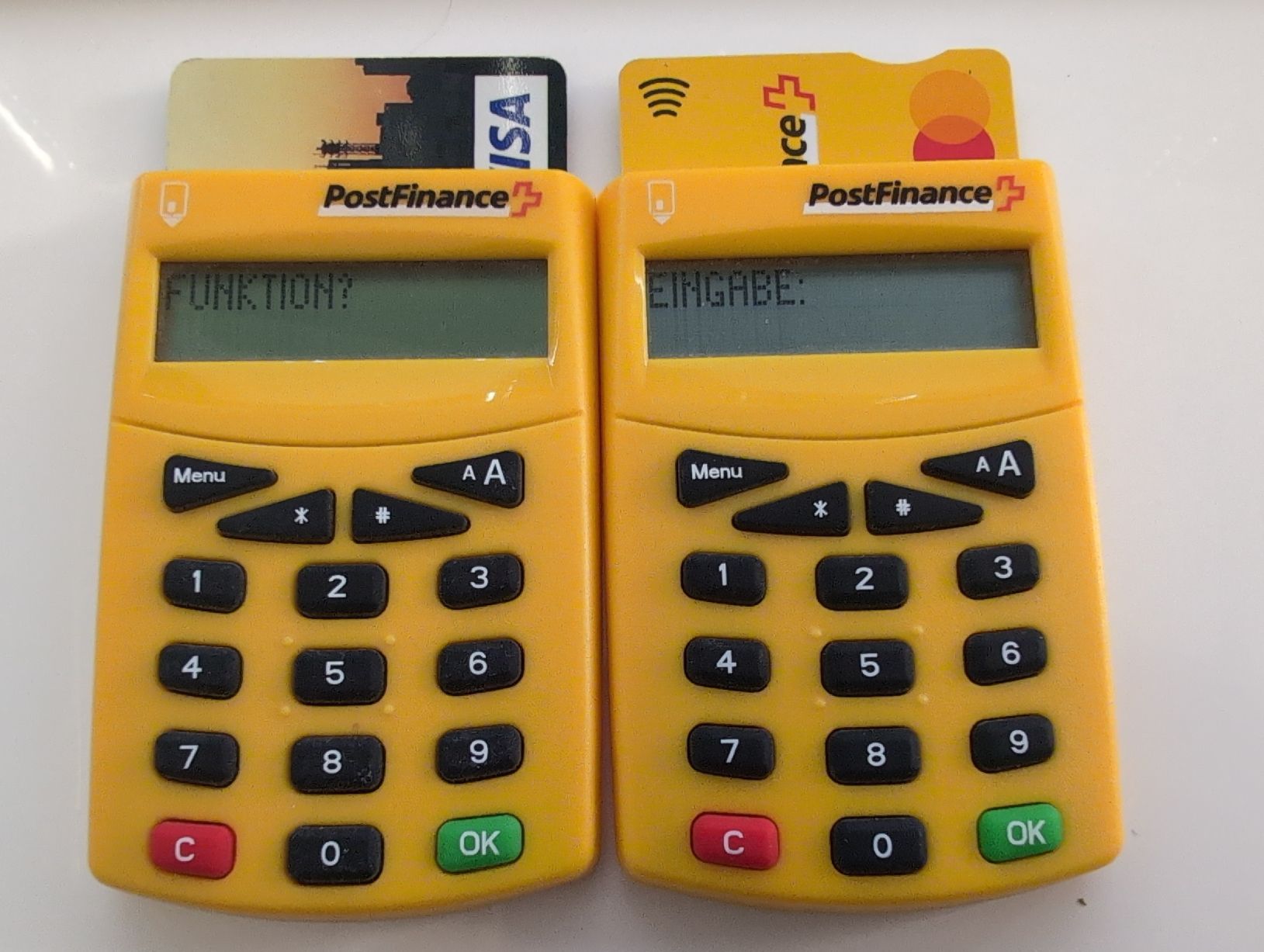 Organiseurs PDA: PostFinance Kartenleser 2er Set  – D'occasion à Aeugst am Albis par Andyw