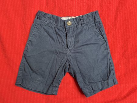 H&M Jungen Shorts Gr. 98 Dunkelblau Baumwolle Sommer 👍