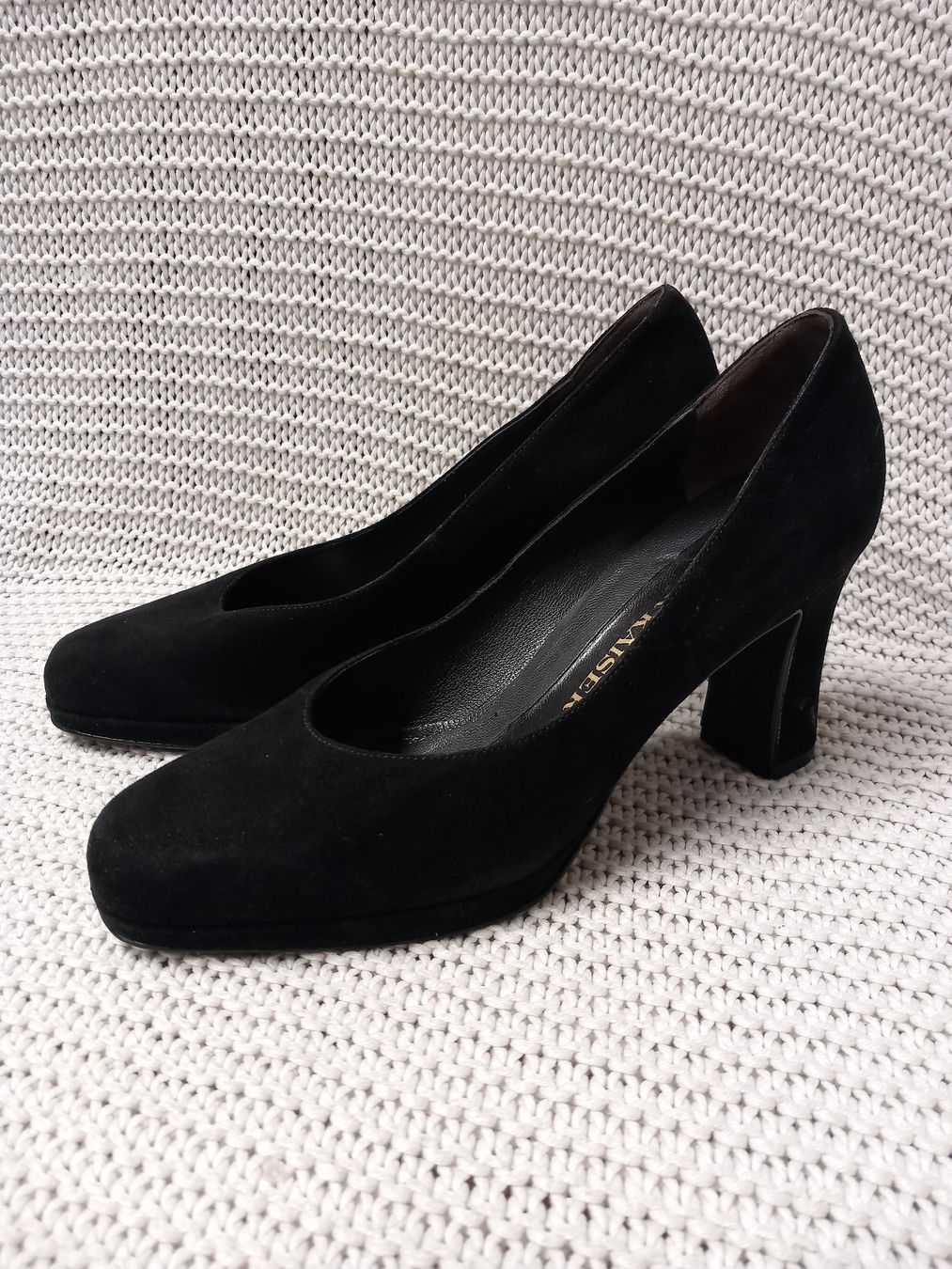 Kaiser Damenschuhe: Peter Kaiser Pumps Gr.4 (37) schwarz – Gebraucht aus Gwatt (Thun) von umwelt-brocki 1