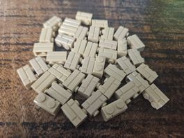 lego 98283 lot de 40 pièces Tan Brick, Modified 1 x 2