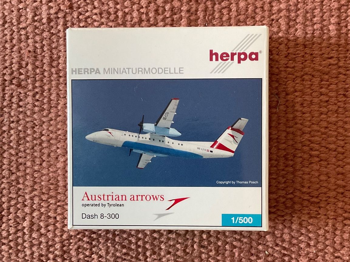 Herpa Modellbausätze & Standmodelle: Herpa Wings 510592 Austrian Arrows Dash 8-300 – Neu (gemäss Beschreibung) aus Rümlang von Sebastian94s