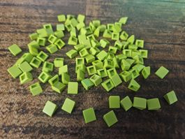 lego 54200 lot de 100 pièces Lime Slope 30 1 x 1 x 2/3