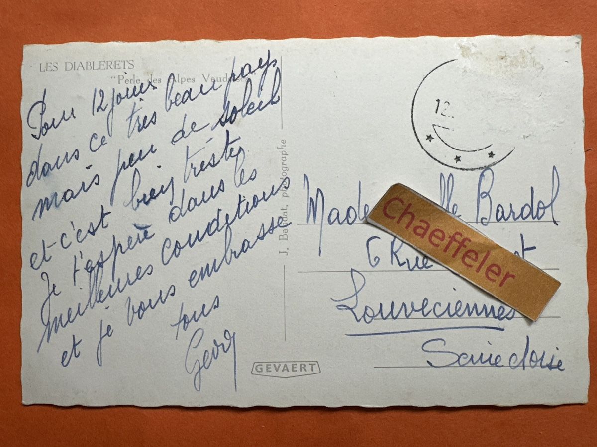 Cartes postales: Les Diablerets, Perle des Alpes Vaudoise – D'occasion à Zürich par Chaeffeler 1