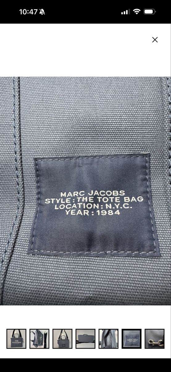 Marc Jacobs Taschen für Damen: ORIGINAL MARC JACOBS MINI TOTE BAG – Neu (gemäss Beschreibung) aus Vionnaz von b_f_d_r_g 5