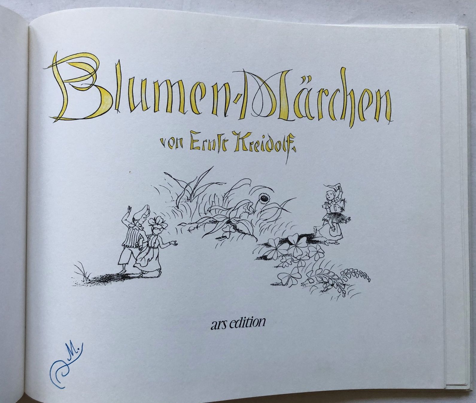 Bücher: Blumen-Märchen von Ernst Kreidolf - Silva Verlag – Gebraucht aus Schaffhausen von durruti 1