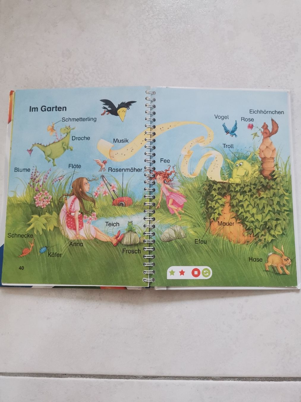 Libri: Tiptoi Buch Leserabe "Im Garten der Feen"  – Usato da Brunnen venduto da JJaime 2