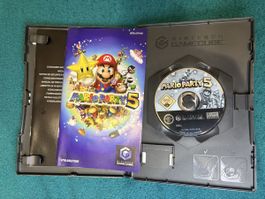 Spiel Mario Party 5 Nintendo GameCube mit Anleitung PAL