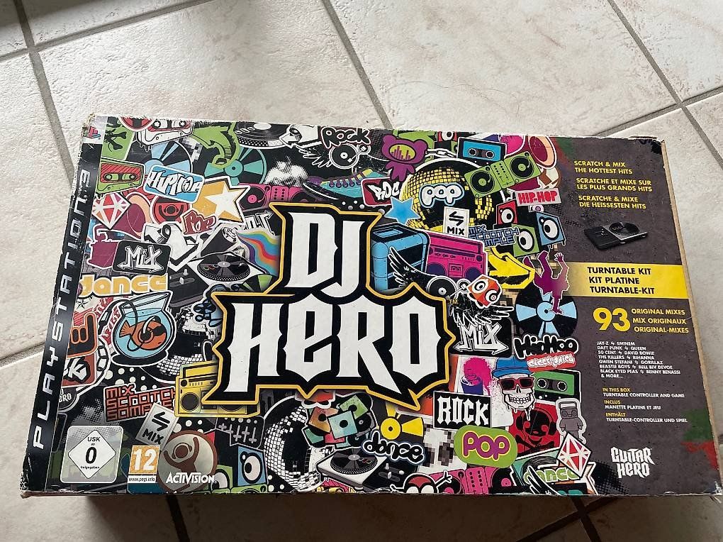 Giochi: PS3 Playstation 3 DJ HERO Turntable Kit – Usato da Seon venduto da tweety19
