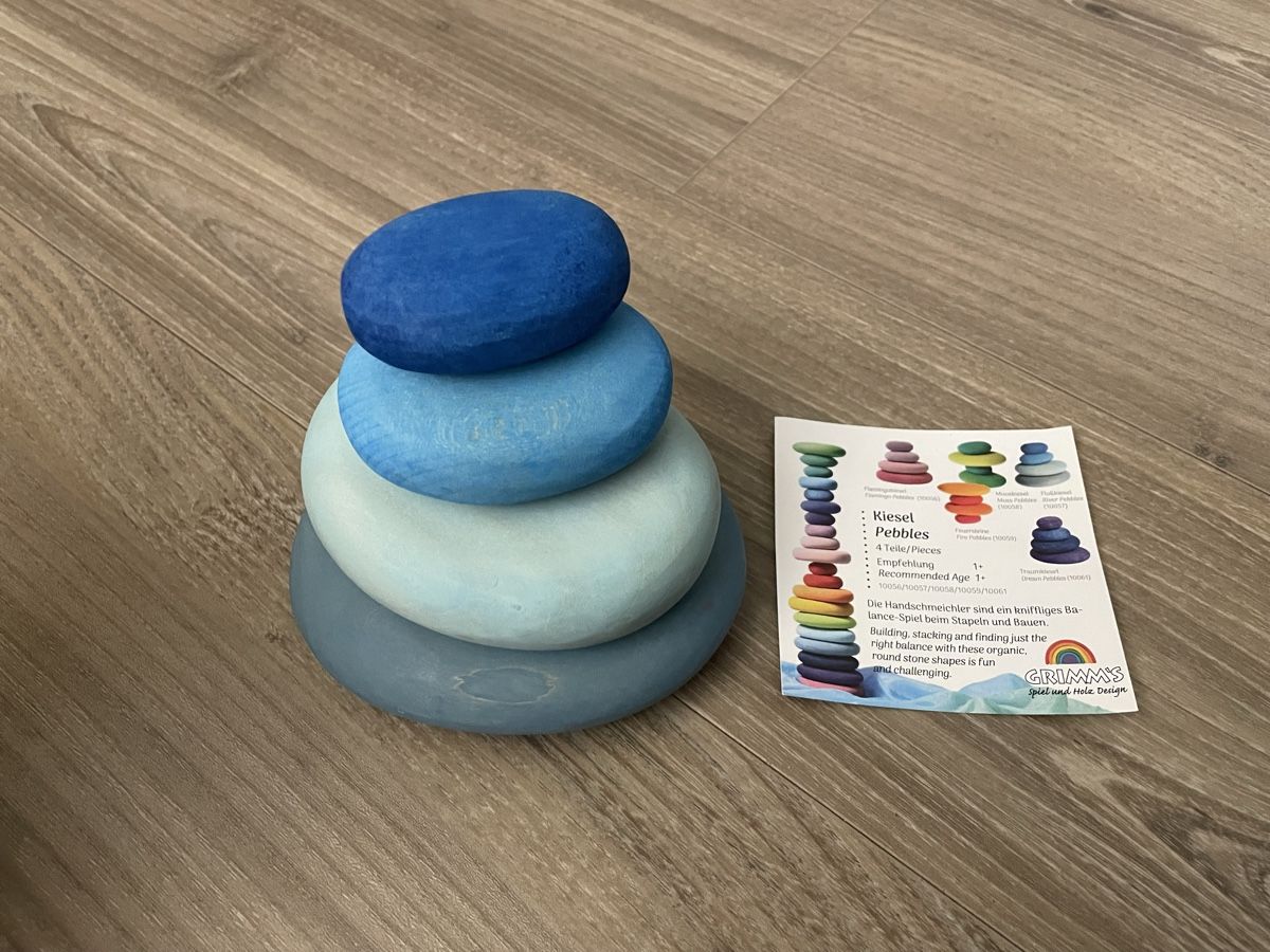 Jouets: Grimm's Flusskiesel Galets de rivière bleus – D'occasion à Sierre par Ruyfigas 1