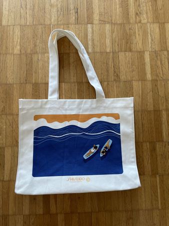 Shiseido Canvas Tote Bag Beach