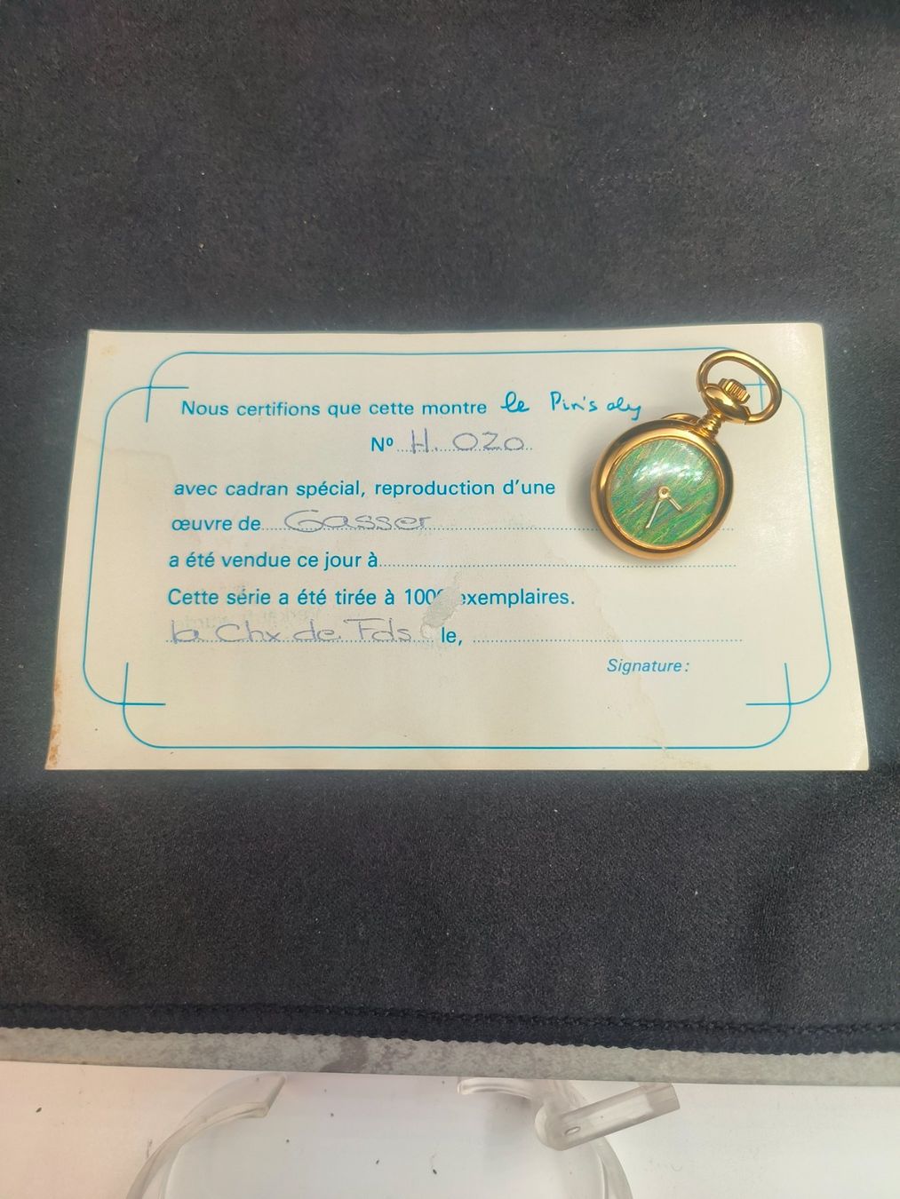 Orologi: Pin's Oly – Usato da La Chaux-de-Fonds venduto da curtitswisswatches 1