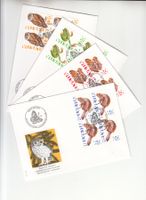 SBK 876 - 879 im 4er-Block FDC