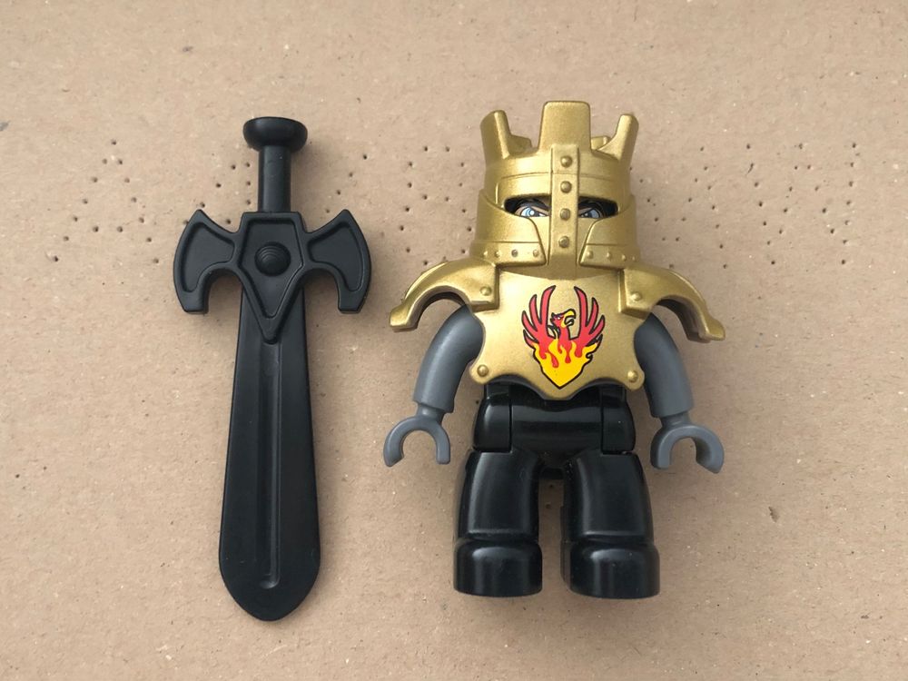 Lego Duplo Goldener Ritter aus Drachenturnier 7846 (Gebraucht) in ...