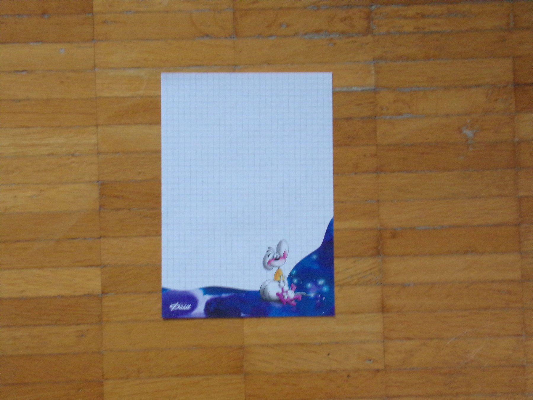 Carta: Diddl Blatt   A5   Nr. 44 – Usato da Winterthur venduto da Jessi_di