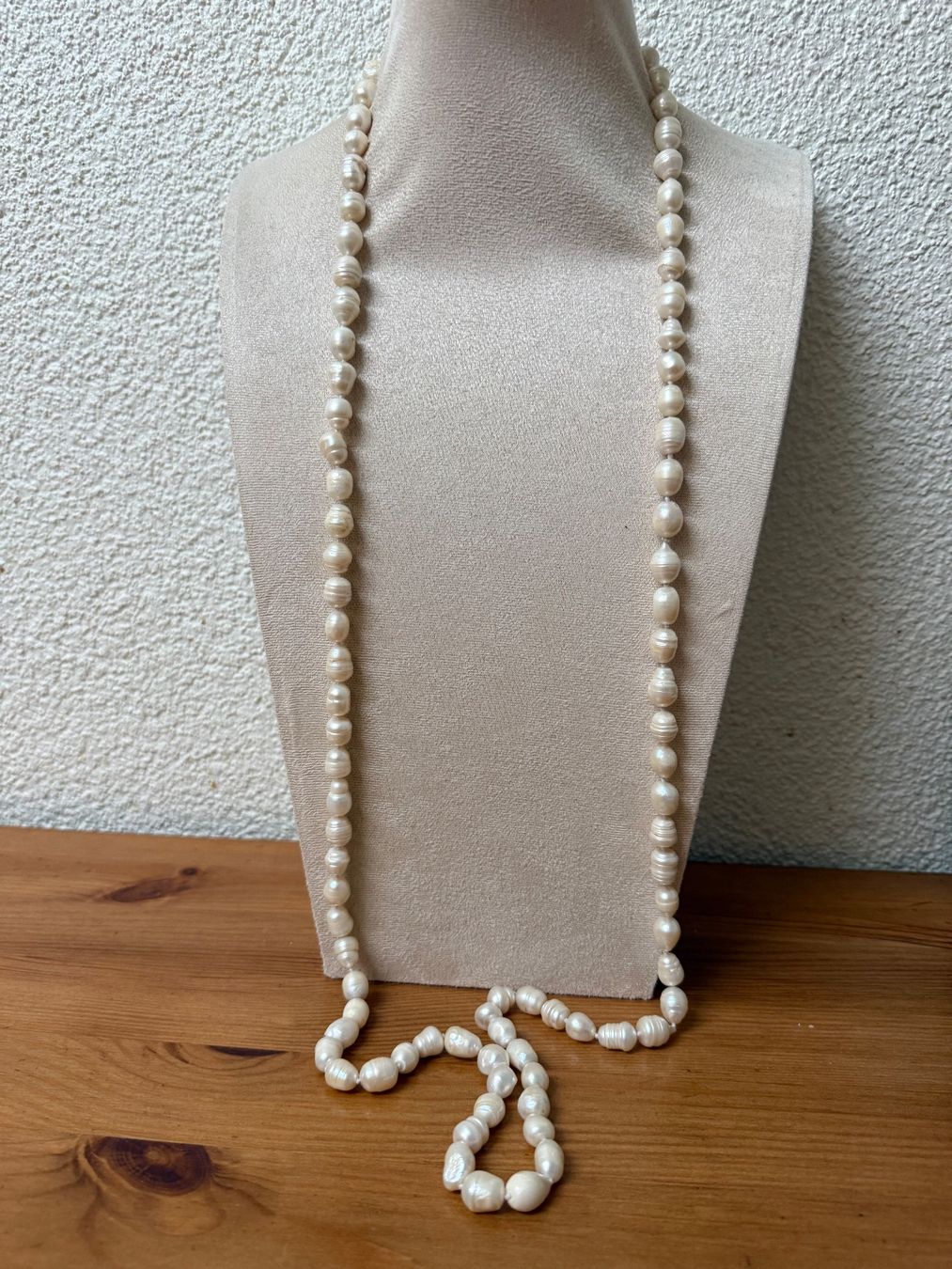 Catenine: Lange echte Perlen Kette – Usato da Spiegel b. Bern venduto da Rogger72 1