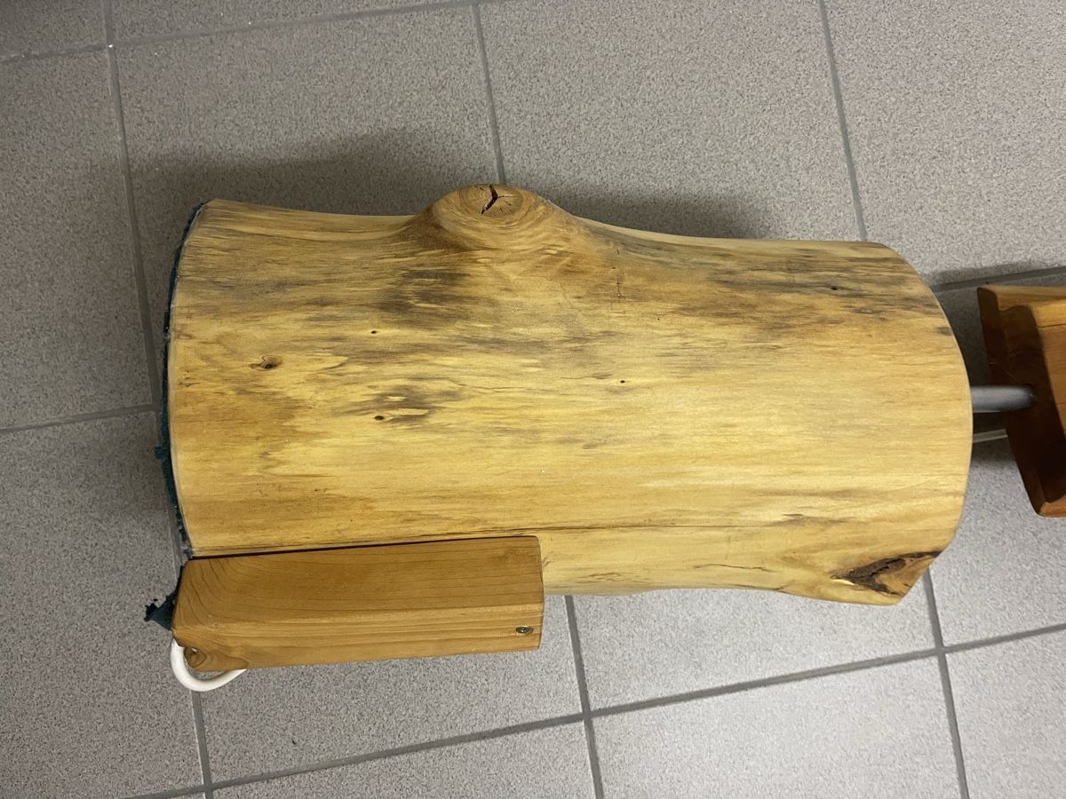 Lampes: Holzlampe Stehlampe Unikat – D'occasion à Bassersdorf par RaiverseUniversum 2