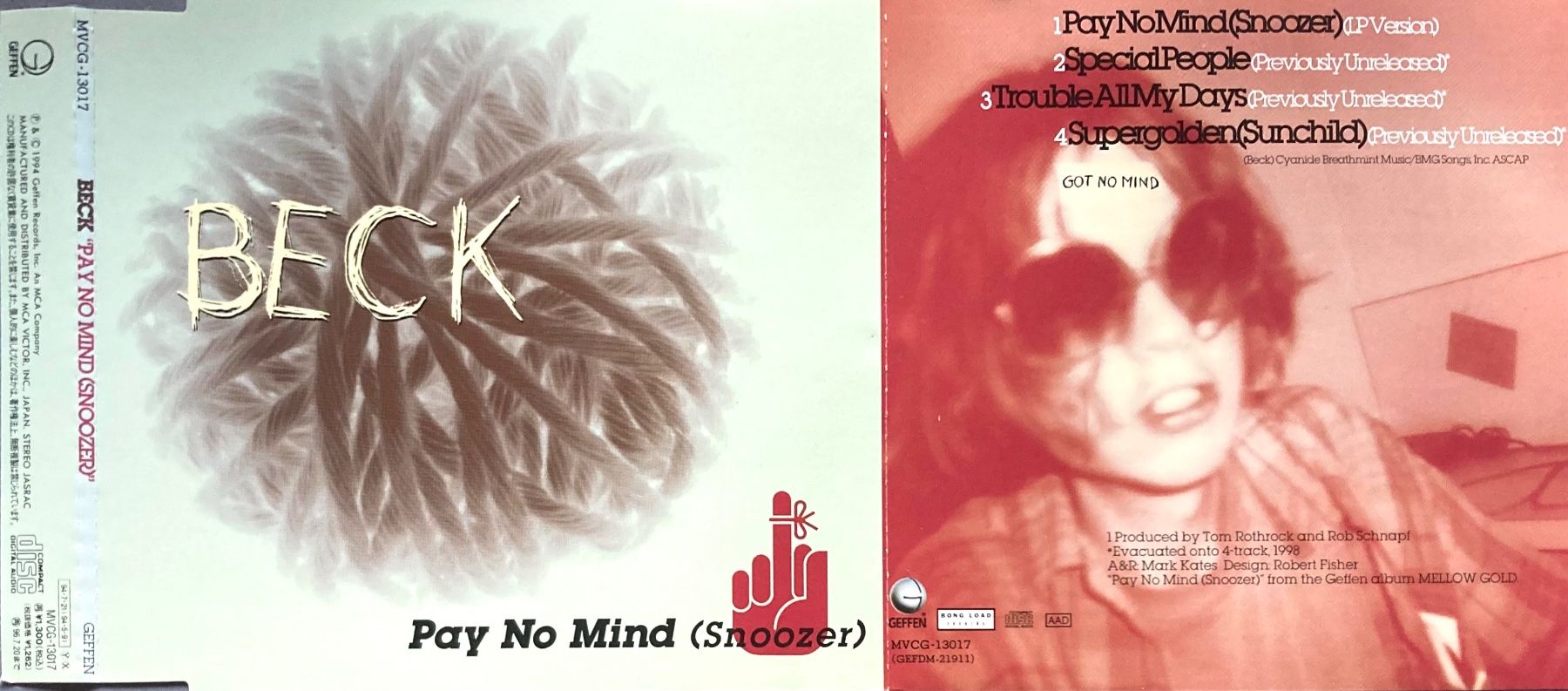 CD: BECK - PAY NO MIND – Usato da Poliez-Pittet venduto da Newtown-Records