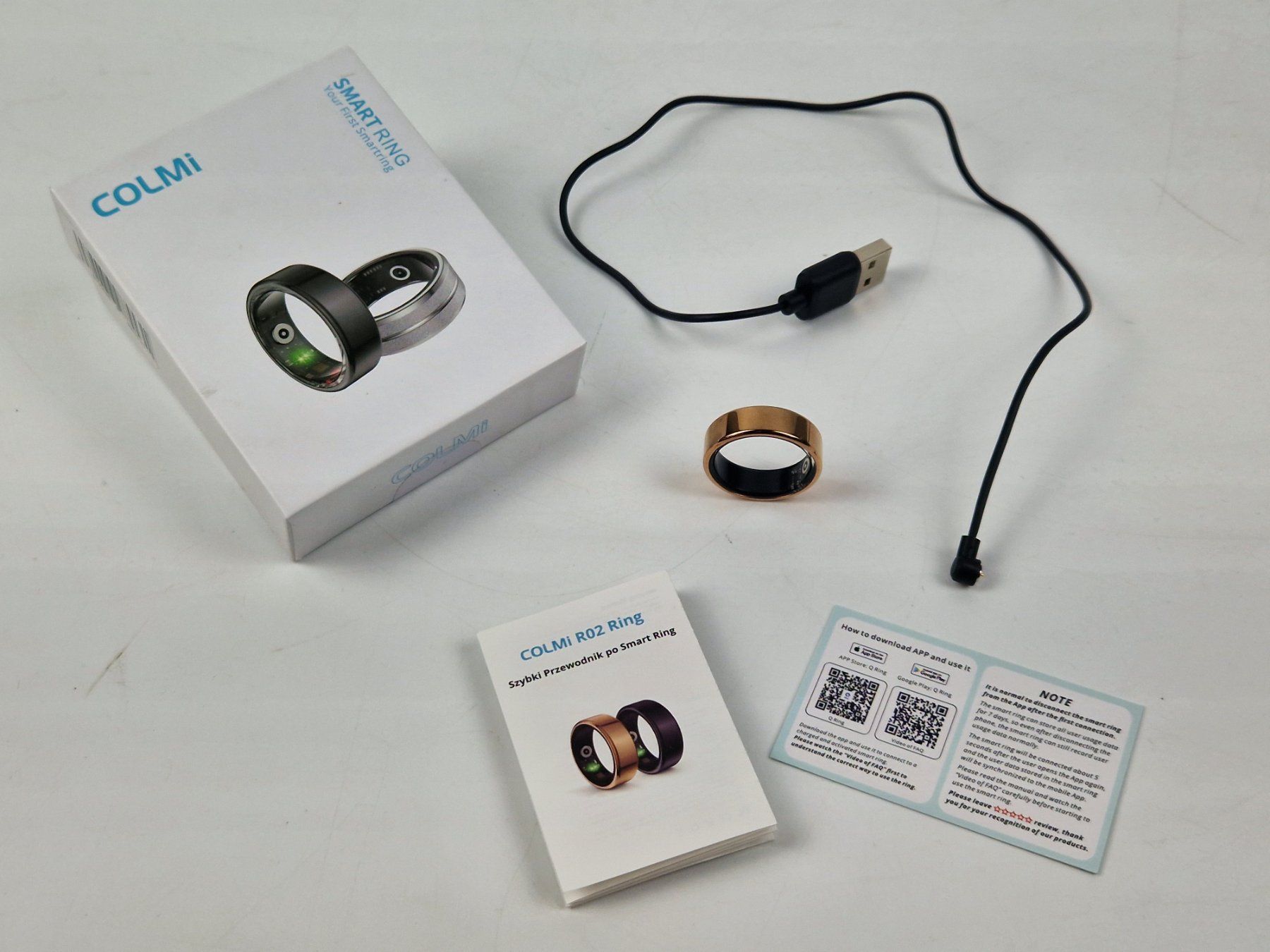 Smartwatch: COLMI R02, Smartring Gold – Neuf avec emballage d'origine à Muhen par Restwert_Muhen 6