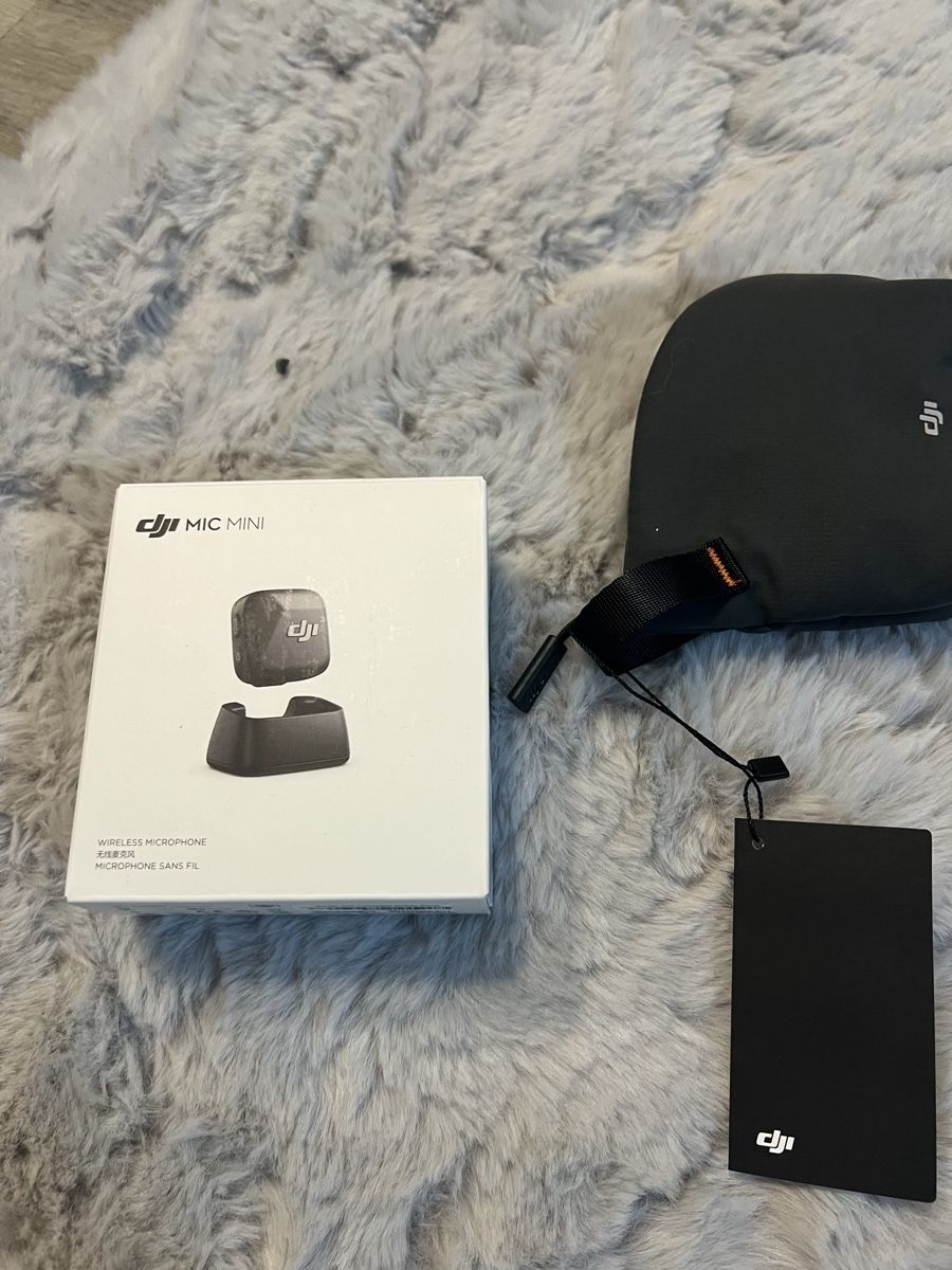 DJI Microfoni: DJI Mic Mini, microphone sans fil, kit complet, neuf – Nuovo e nell'imballaggio originale da Urtenen-Schönbühl venduto da Big.sanad 1