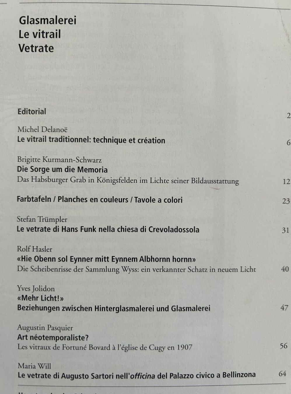 Libri: GLASMALEREI in der Schweiz – Usato da Zürich venduto da Domus09 2