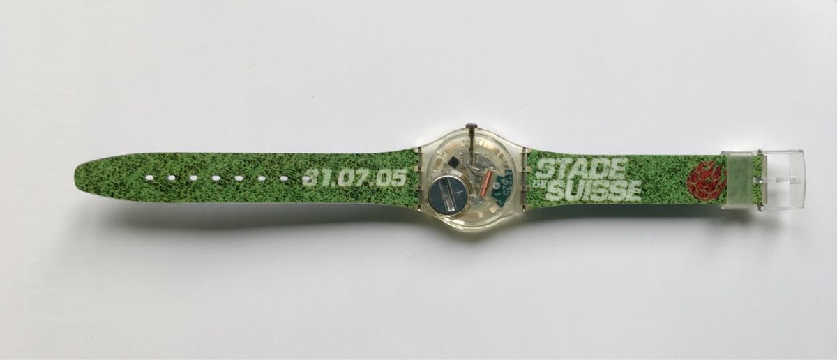 Swatch Uhren: Swatch Uhr Stade de Suisse SKK 2001 – Gebraucht aus Baar von Pulsatilla 1