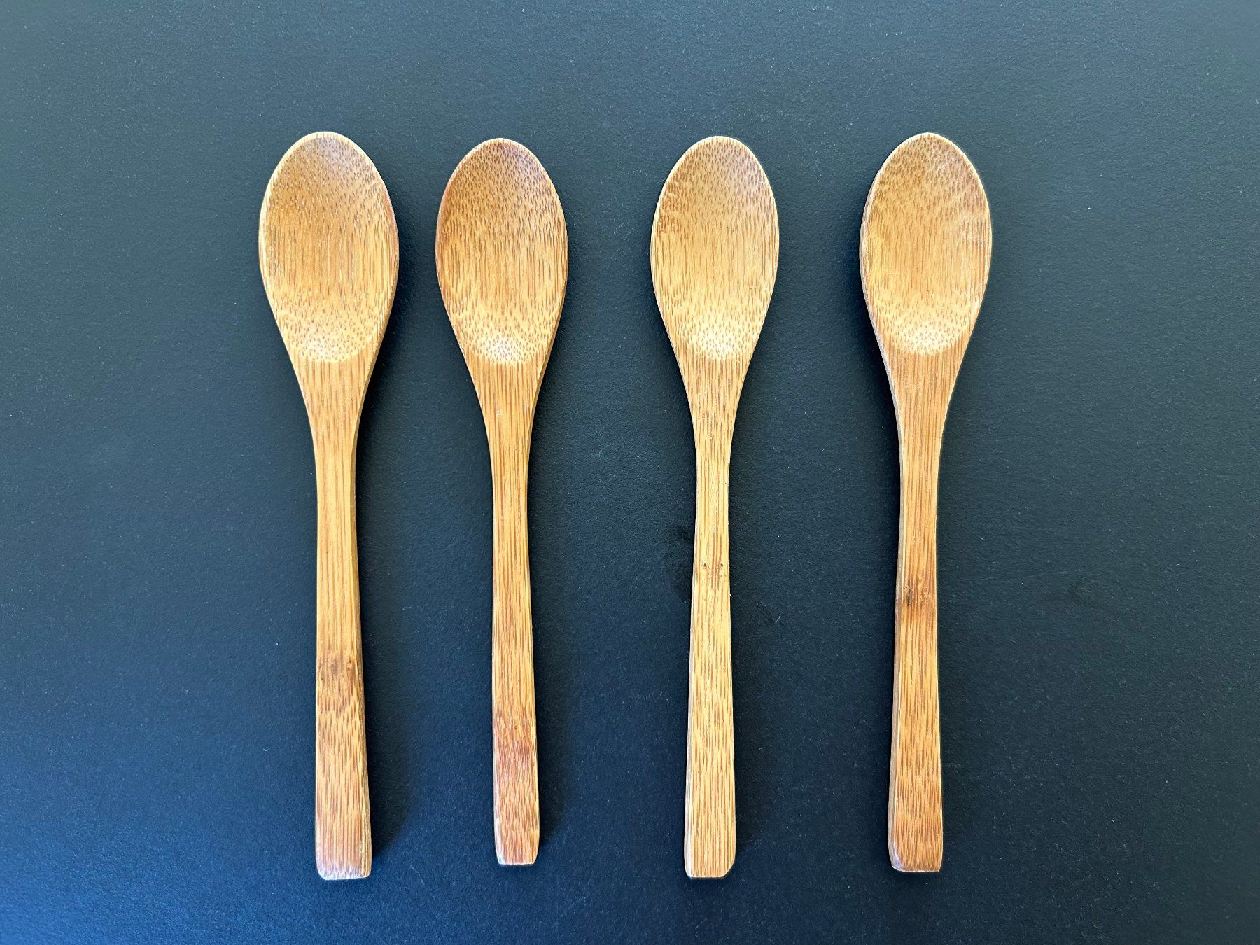 Cucchiai: 4er Set Bambus Kaffeelöffel (13.5 cm) – Usato da Dietlikon venduto da Mankai