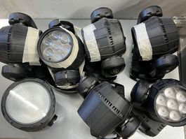 Lot de 6 projecteurs motorisés ProLights Reflex – Éclairage