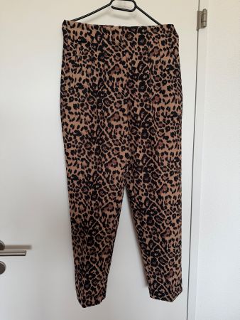 Zara Leopard Damen Hose - L (S) 36 - wie NEU!