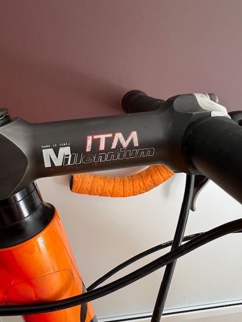 Klein Biciclette: Klein Quantum Pro - Aeros Carbon Fork - Sedona Orange – Usato da Zürich venduto da ontime65 7