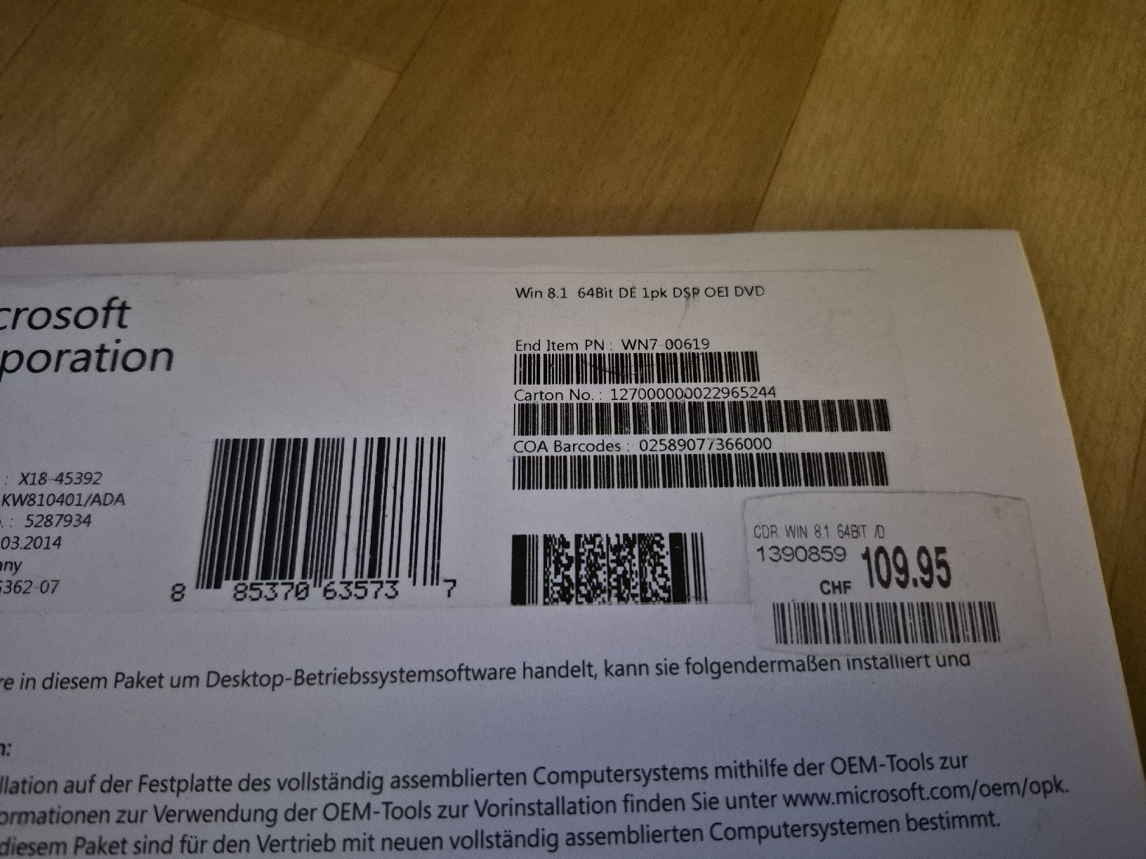 Intel PC: PC Hardware Betriebssysteme  – Usato da Dielsdorf venduto da BARDARRU 3