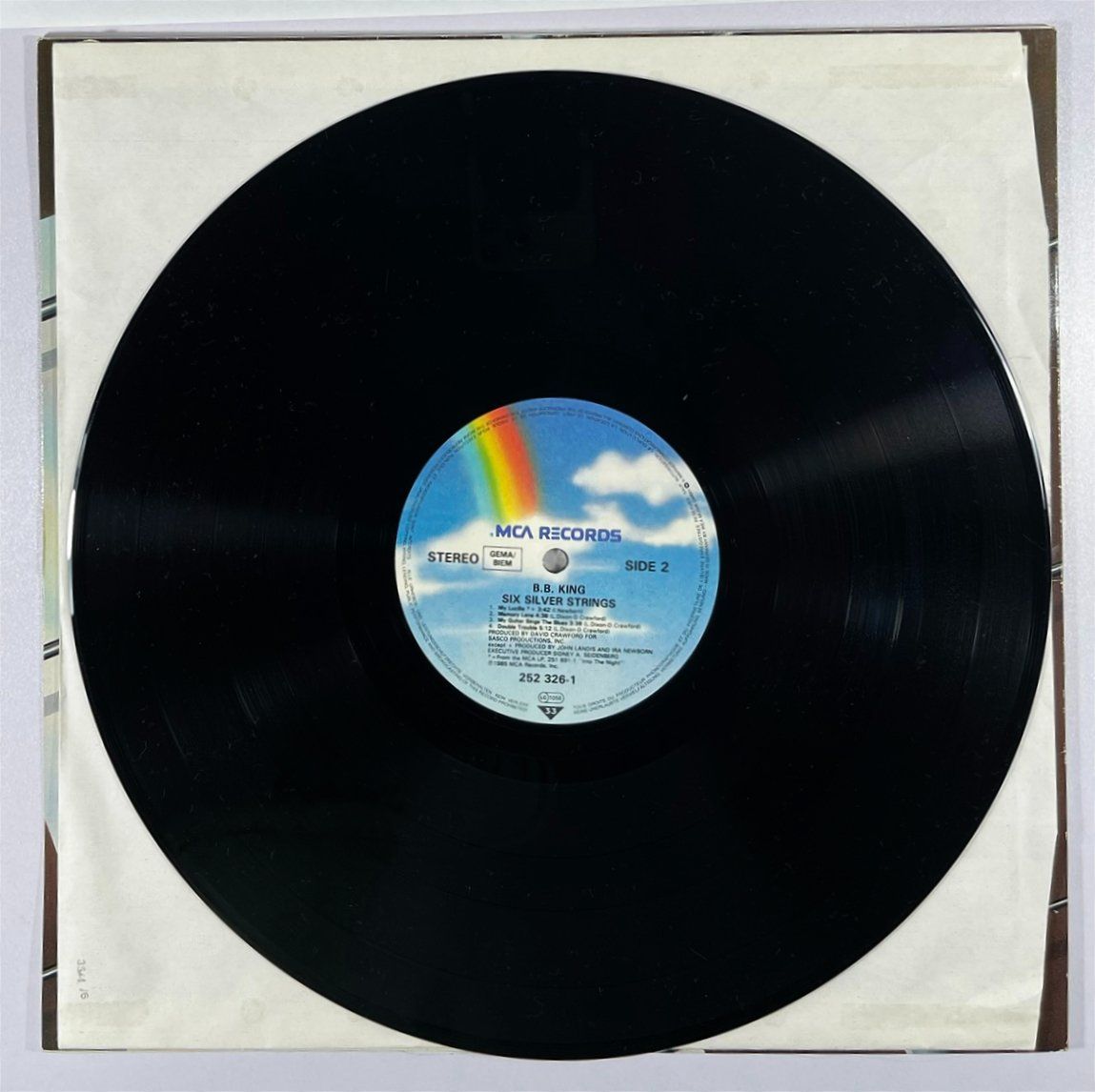 Schallplatten: LP: B.B. KING - Six Silver Strings (1985) – Neu (gemäss Beschreibung) aus Frenkendorf von Yard-Sale-2000 3