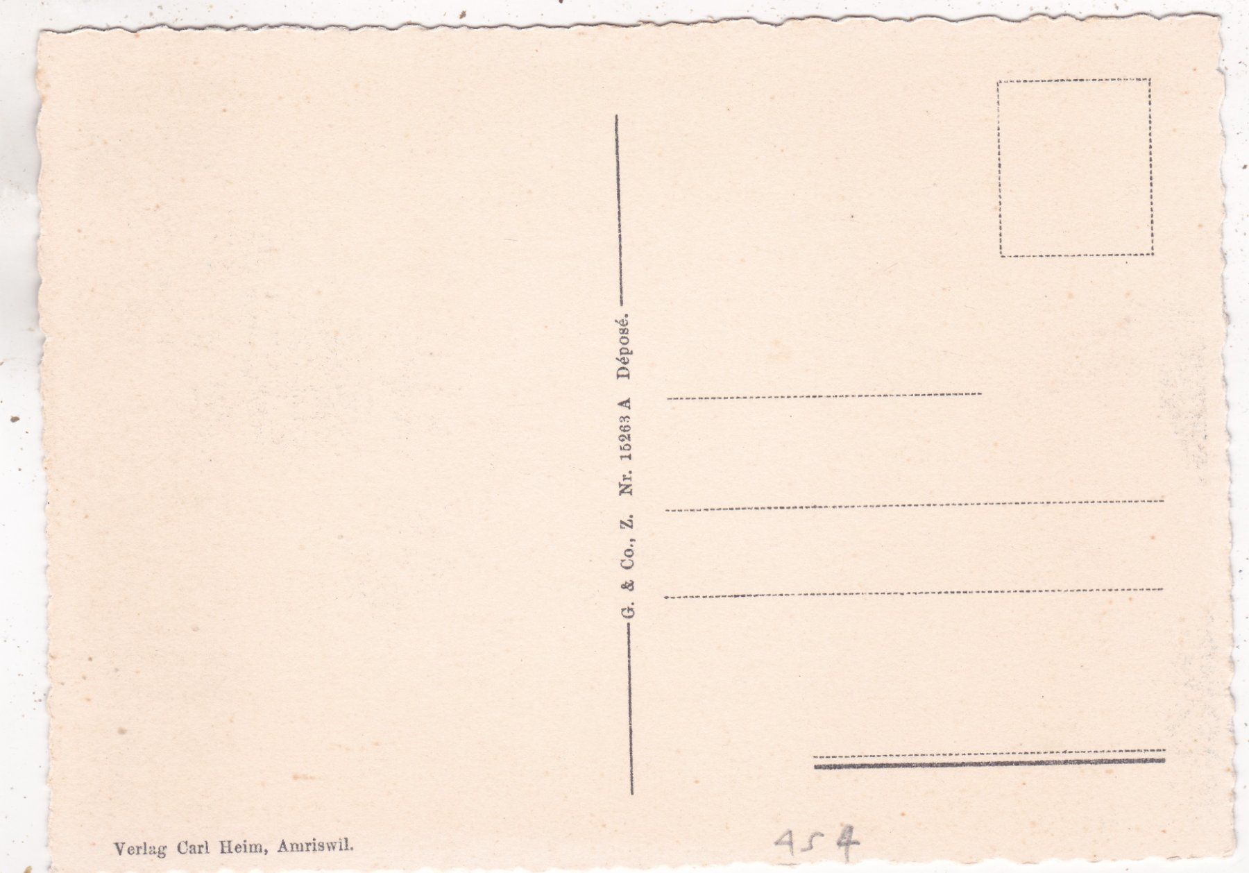Cartoline postali: Amriswil  " Weyerhüsli " – Usato da Herisau venduto da Lisegrat2008 1