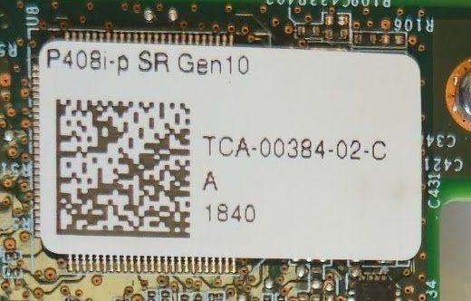 Hewlett Packard Server: HPE Smart Array P408i-p 2GB Gen10 RAID Controller 836269-001 – Usato da Eglisau venduto da Hpa1 4