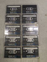 10x Audiokasstten Maxell XLII-S90