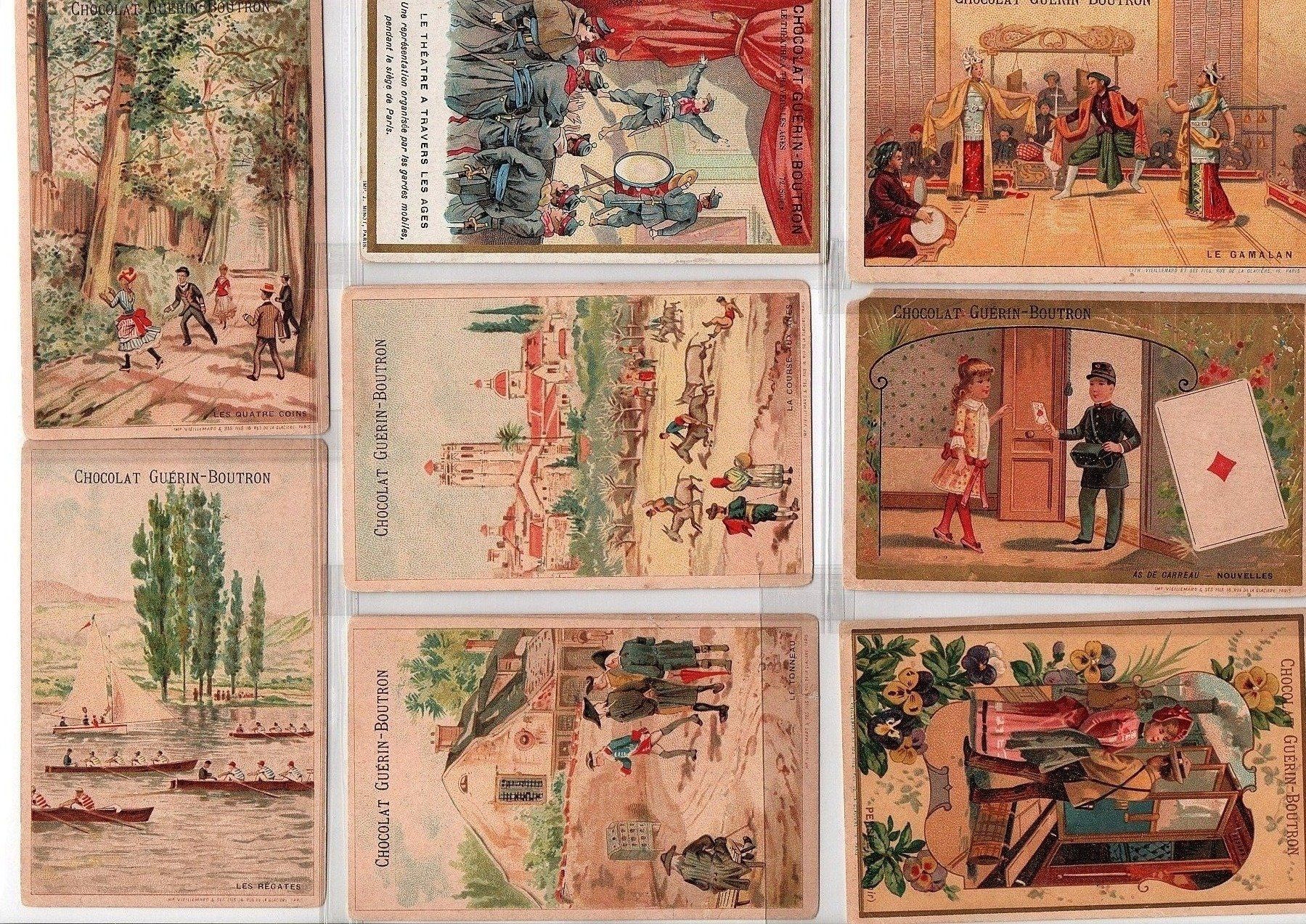 Sammelbilder & Trading cards: Sammelbilder 28St. Chocolat Guerin-Boutron – Gebraucht aus Mörschwil von antiksalon21 1