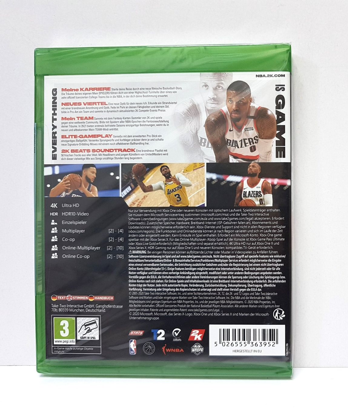 Microsoft Giochi: NBA 2K21 Lillard  Xb One /  Neu – Nuovo e nell'imballaggio originale da Schüpfheim venduto da Games_Spielkonsolen 2