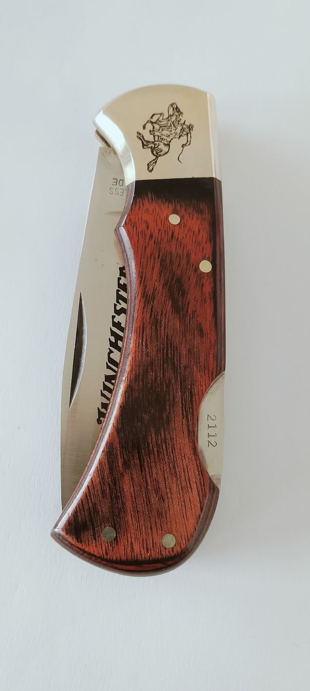Winchester Coltelli tascabile: Neues  Winchester Sackmesser Einzel nummeriert handmade – Nuovo (secondo la descrizione) da Biel/Bienne venduto da Vintage-timearts 4