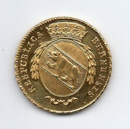 Tutti le monete: (2679) Bern Doppelduplone 1794, prooflike GOLD – Usato da Rüthi (Rheintal) venduto da erdnuessli1 1